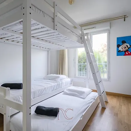 Apartment Disneyland-paris 8pers, Wifi, Parking, Garden